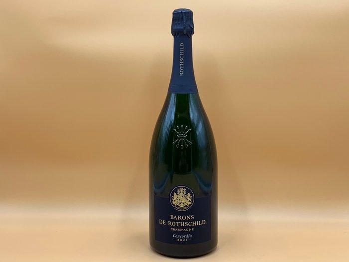 Barons de Rothschild, Concordia - Champagne Brut - 1 Magnum, Verzamelen, Wijnen