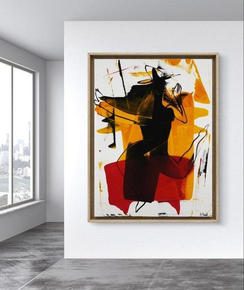 H. Friedel - Dancing Queen, Antiek en Kunst, Kunst | Schilderijen | Modern