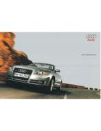 2007 AUDI A4 CABRIOLET BROCHURE FRANS, Nieuw, Audi, Author