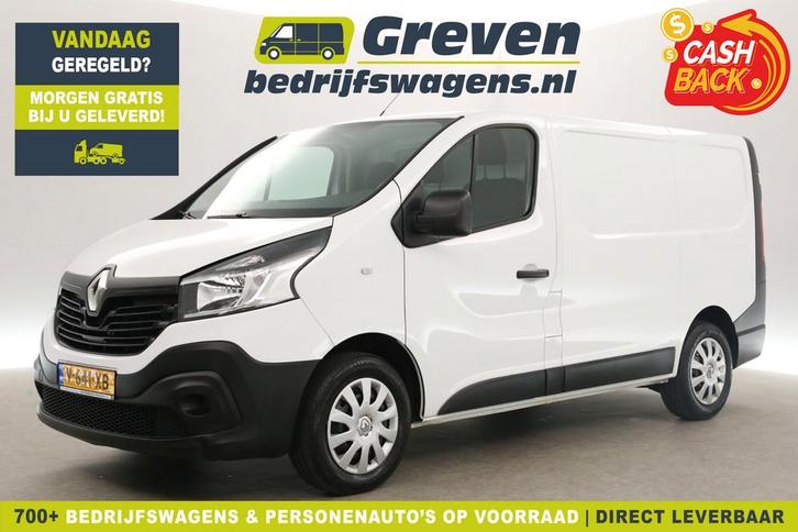 Renault Trafic 1.6 dCi T27 L1H1, Auto's, Bestelauto's, Onderhoudsboekje, Lease, Handgeschakeld, Wit, Financial lease, Stof, Diesel