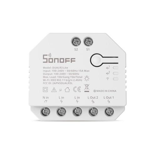 SONOFF DUALR3 Lite slimme rolluikschakelaar - wifi, Hobby en Vrije tijd, Elektronica-componenten, Verzenden