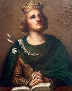Franse school (XVIII) - Santo Re in preghiera, Antiek en Kunst