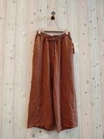 Linnen broek met elastische talie en trekkoord - zij zakken, Kleding | Dames, Broeken en Pantalons, Nieuw