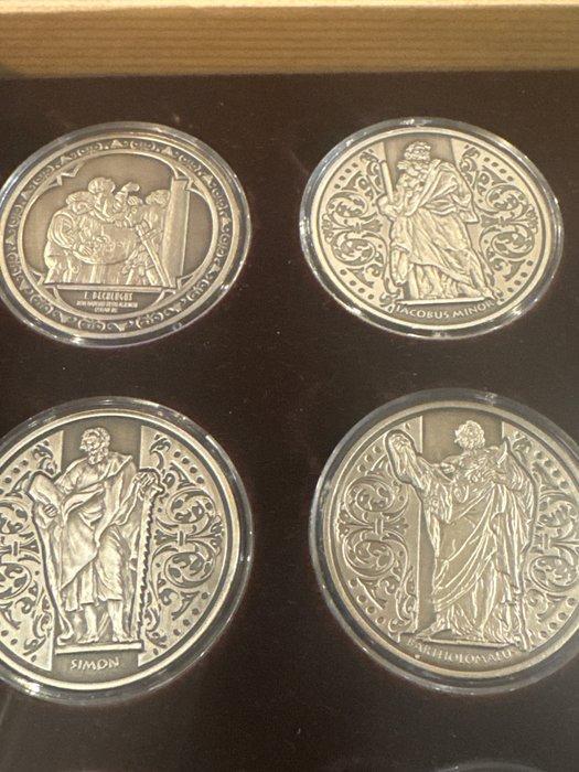 Wereld. Medaillen mit Benedikt XVI. 2005 12 Medaillen mit, Postzegels en Munten, Munten en Bankbiljetten | Toebehoren