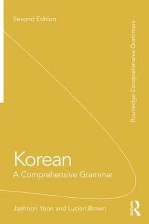 9781138064492 Routledge Comprehensive Grammars- Korean, Boeken, Schoolboeken, Zo goed als nieuw, Verzenden