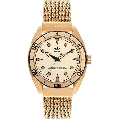 -15% Adidas  Adidas Rvs horloge editie 3  maat One size, Sieraden, Tassen en Uiterlijk, Horloges | Heren, Nieuw, Verzenden