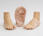 3 Acupunctuur Modellen - Oor en Voeten - kunststof