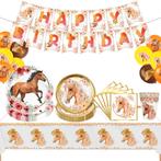 Paarden party set Sweet Horse 86-delig, Verzenden, Nieuw, Versiering, Verjaardag