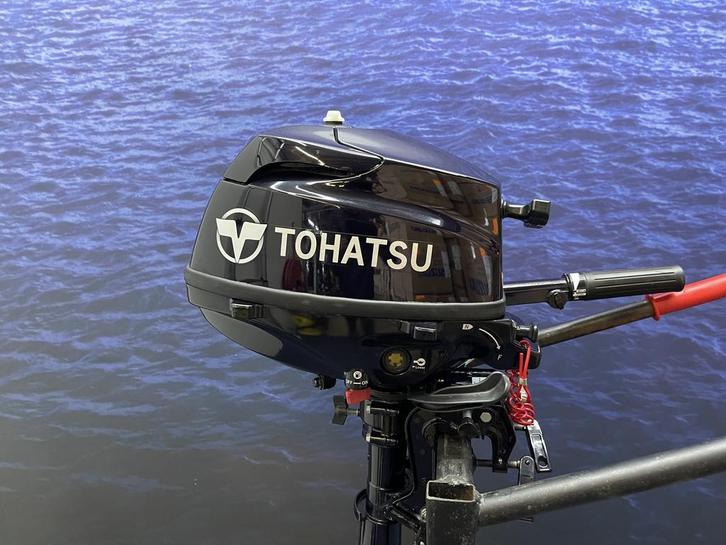 Tohatsu Mercury 2.5, Watersport en Boten, Buiten- en Binnenboordmotoren, Buitenboordmotor, Minder dan 5 pk, Viertaktmotor, Benzine