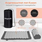 2dekans | LifeGoods Acupressuur Mat met Kussen - Shakti mat, Sport en Fitness, Massageproducten, Ophalen of Verzenden, Zo goed als nieuw