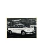 1966-1967 PANHARD 24 BROCHURE / FOTO NEDERLANDS, Nieuw, Author