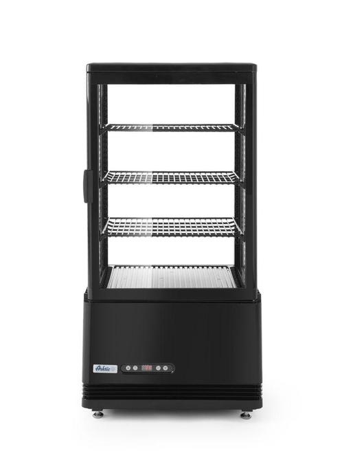 Koelvitrinekast 68L, Arktic, Zwart, 230v/170w, 444x397x(h)87, Witgoed en Apparatuur, Koelkasten en IJskasten, Ophalen of Verzenden