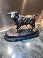 Jose Luis Cuevas (1934-2017) - Bull - Taureau - Bronze sur, Antiek en Kunst