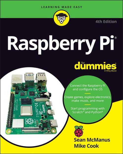 9781119796824 Raspberry Pi For Dummies Sean Mcmanus, Boeken, Studieboeken en Cursussen, Nieuw, Verzenden