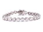 Armband Platina - 13.63ct. tw. Diamant (Lab-grown), Nieuw