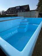 Diverse polyester zwembaden uit voorraad leverbaar !!!, Nieuw, 300 cm of meer, Rechthoekig, Inbouwzwembad