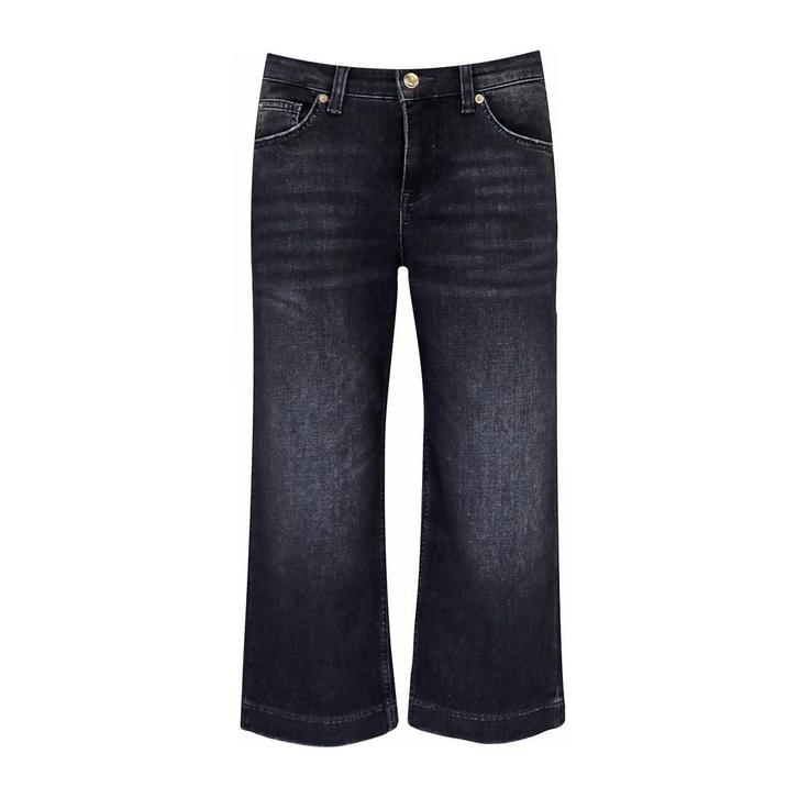 MAC • Rich Culotte jeans zwart • 36, Kleding | Dames, Spijkerbroeken en Jeans, Zwart, Nieuw, Verzenden