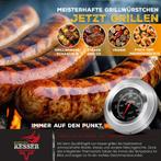 KESSER® XL Houtskoolbarbecue - RVS - BBQ - Antraciet, Verzenden, Nieuw