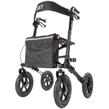 Sky Air lichtgewicht outdoor rollator met luchtbanden - Zwar beschikbaar voor biedingen