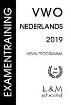 Examentraining Vwo Nederlands 2019 9789054894148, Zo goed als nieuw