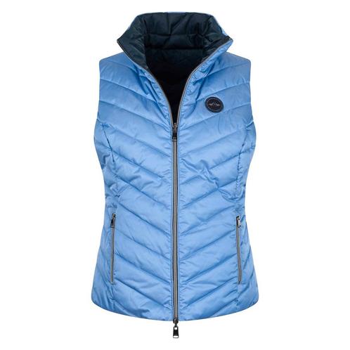 -30% HV Society  HV Society Bodywarmer hvsnicolette  maat 44, Kleding | Dames, Bodywarmers, Blauw, Nieuw, Verzenden