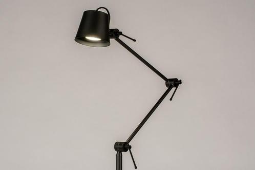 Rietveld Vloerlampen - Zwart - Metaal, Huis en Inrichting, Lampen | Vloerlampen, Verzenden