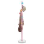 vidaXL Kapstok 172 cm gepoedercoat ijzer roze, Verzenden, Nieuw