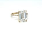 Zonder Minimumprijs - Ring - 14 karaat Geel goud - 3.19ct., Nieuw