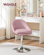 Vasagle - bureaustoel roze - ergonomische - hoogte, Verzenden, Nieuw