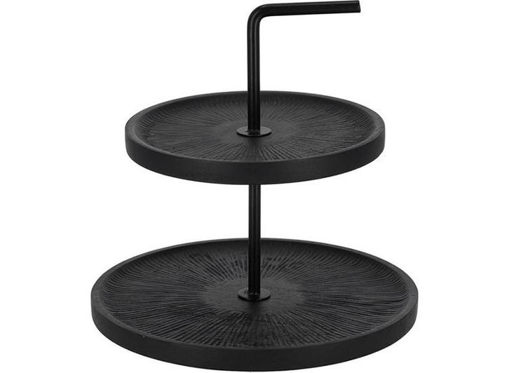 XEMM Serveertoren - Etagere - Mango hout - 2 laags - 26 x, Huis en Inrichting, Keuken | Servies, Nieuw, Verzenden
