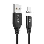 USB 2.0 - USB-C Magnetische Oplaadkabel 2 Meter Gevlochten, Verzenden, Nieuw