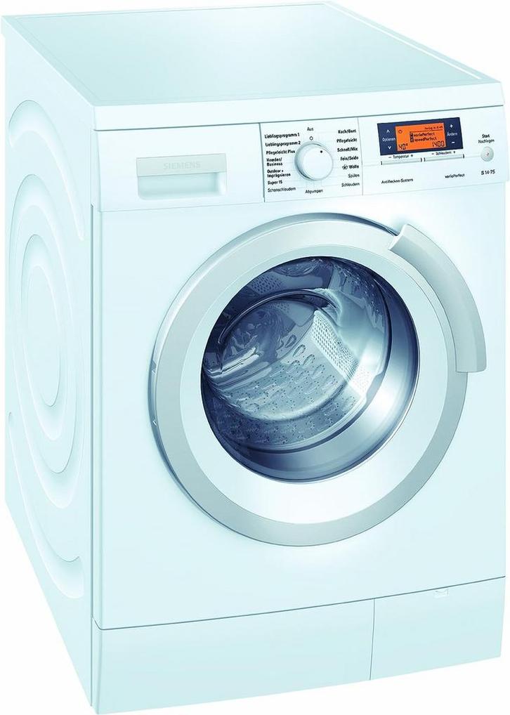 Siemens Wm14s750 Varioperfect Wasmachine 7kg 1400t, Witgoed en Apparatuur, Wasmachines, Zo goed als nieuw, Voorlader, 85 tot 90 cm