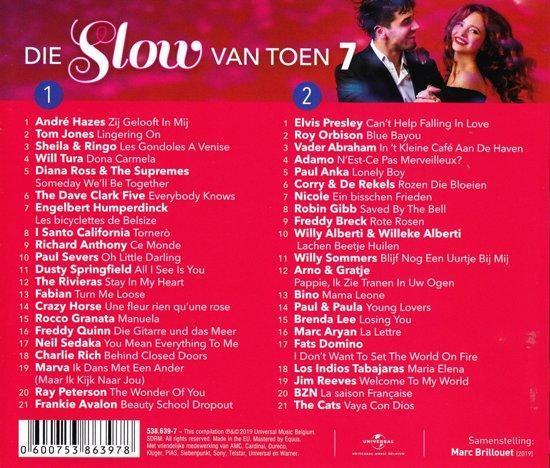 Die Slow Van Toen Vol.7(CD), Cd's en Dvd's, Cd's | Overige Cd's, Verzenden