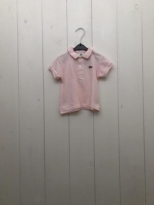 Lacoste Polo / Roze / Maat 74, Kinderen en Baby's, Babykleding | Maat 74