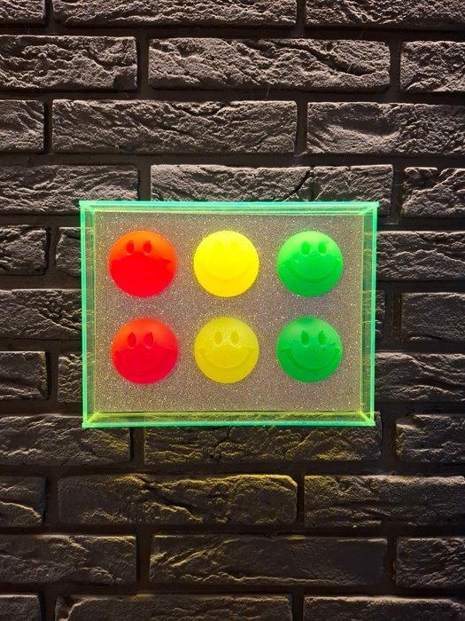 ELEMENTAL - Smiley edition, Antiek en Kunst, Kunst | Schilderijen | Modern