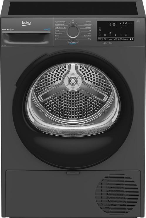Beko Bm3t3833a Warmtepompdroger 8kg, Witgoed en Apparatuur, Wasdrogers, Nieuw, Voorlader, 85 tot 90 cm, Ophalen of Verzenden