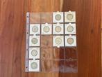 Nederland. Wilhelmina. 1 Gulden 1922-1943, 11 stuks (Zonder, Postzegels en Munten, Munten | Nederland