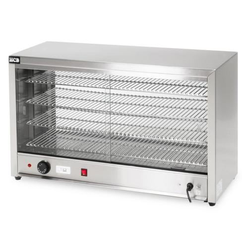 HCB Warmhoudvitrine - 85 cm - 230V - RVS, Zakelijke goederen, Horeca | Keukenapparatuur, Nieuw in verpakking, Overige typen, Verzenden