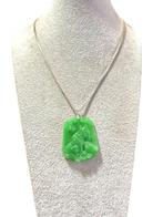 Zonder Minimumprijs - Ketting met hanger Zilver Jade - Jade