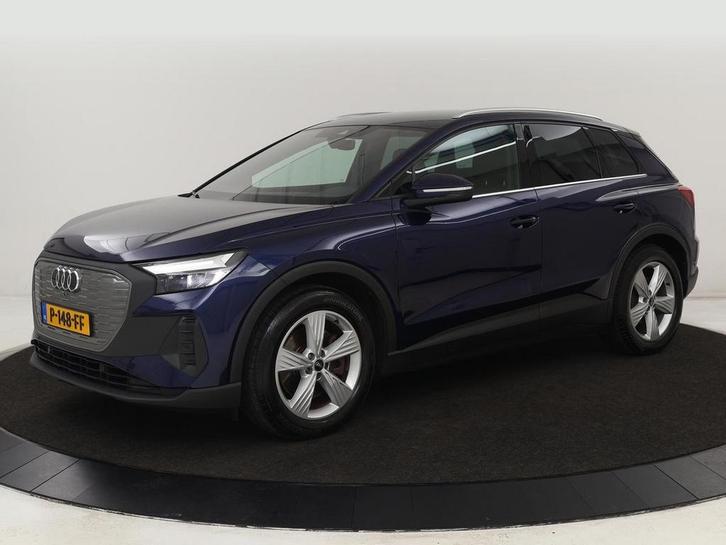 Zakelijke Lease |  Audi Q4 e-tron 40 Launch edition 77 kWh |, Auto's, Audi, Onderhoudsboekje, Lease, Zwart, Automaat, SUV of Terreinwagen