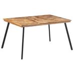 Eettafel Teakhout 148cm - Retourdeal - Stijlvol & Duurzaam!, Huis en Inrichting, Tafels | Eettafels, 50 tot 100 cm, 100 tot 150 cm