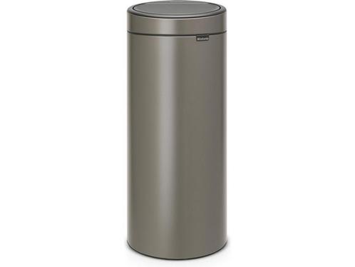 Brabantia Touch Bin Prullenbak - 30 liter - Platinum, Huis en Inrichting, Woonaccessoires | Overige, Zo goed als nieuw, Verzenden