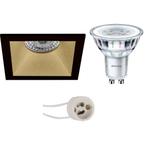 Voordeelset: LED Spot Set - Pragmi Pollon Pro - GU10 Fitting, Huis en Inrichting, Lampen | Spots, Metaal of Aluminium, Nieuw, Ophalen of Verzenden
