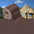 vidaXL Tuinscherm 70x0,19 m PVC bruin, Verzenden, Nieuw, Kunststof, Minder dan 1 meter