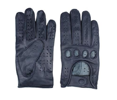 Swift racing leren handschoenen blauw, Motoren, Kleding | Motorkleding, Nieuw met kaartje, Verzenden