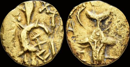 Ca 5th-6th cent Ad Kushan Kingdom Hunnic Tribes Kidarites..., Postzegels en Munten, Munten | Europa | Niet-Euromunten, Verzenden