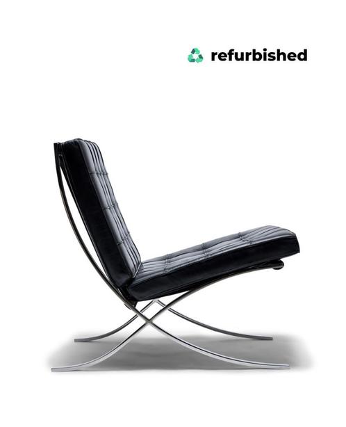 Refurbished Knoll Barcelona chair (gecertificeerd reseller), Huis en Inrichting, Fauteuils, Zo goed als nieuw