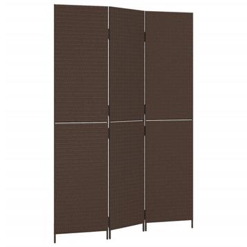 Kamerscherm Bruin - 3 Panelen | Retourdeal | 35% Korting! beschikbaar voor biedingen