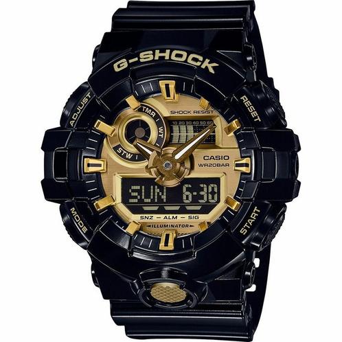 Horloge Heren Casio G-Shock GA-710 Ø 49 mm Zwart Goud, Sieraden, Tassen en Uiterlijk, Zonnebrillen en Brillen | Heren, Verzenden