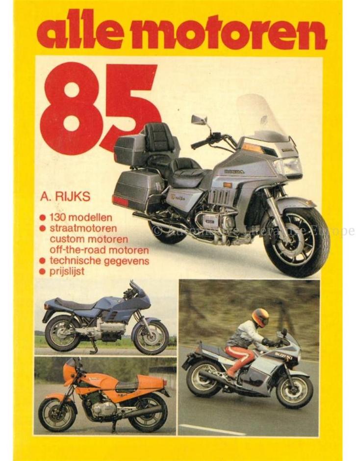 ALLE MOTOREN 85, Boeken, Auto's | Boeken